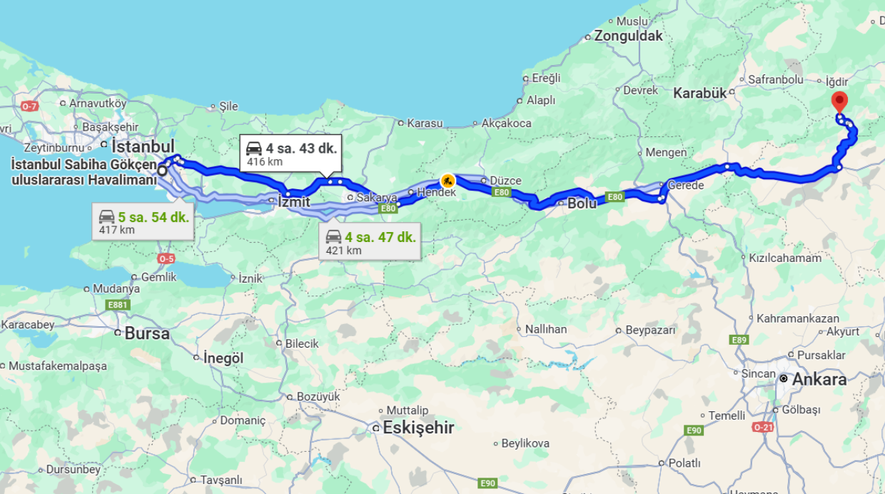 KASTAMONU ARAÇ TAVŞANLI KÖYÜNDE 861M² HİSSELİ TARLAMIZ SATILIK. - KASTAMONU ARAÇ fotoğraf 2